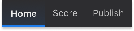 Home tab
